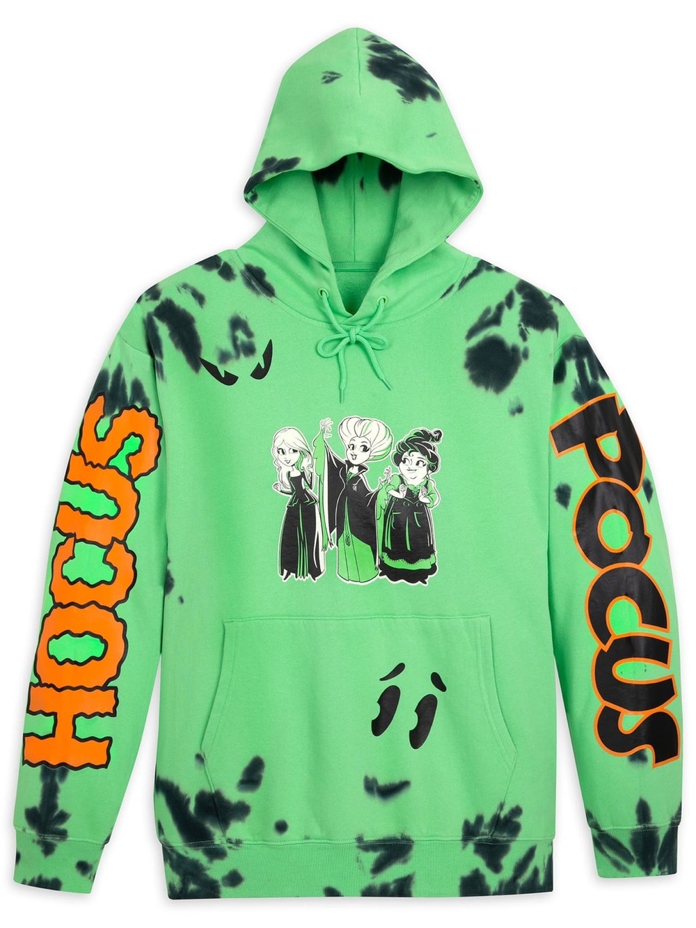 Disney Hocus Pocus Green Hoodie Women’s Size Small